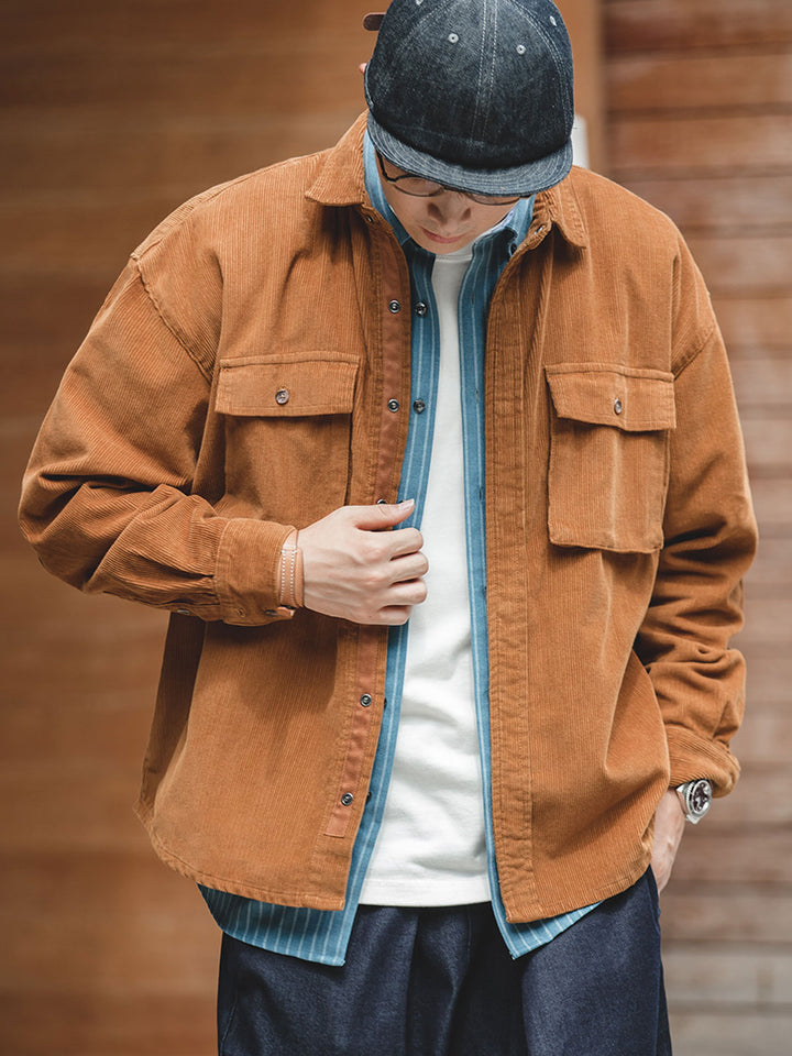 Loose Corduroy Jacket