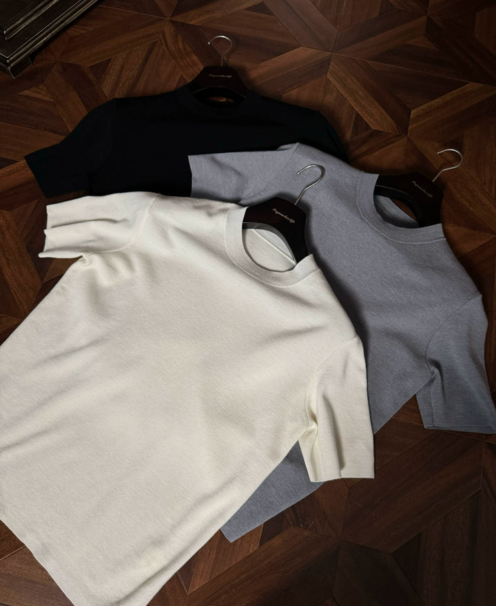 Lux Merino Knit Tee