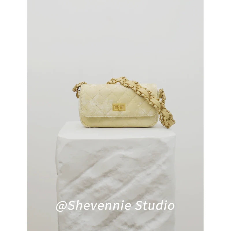 Silk Chain Mini Shoulder Bag