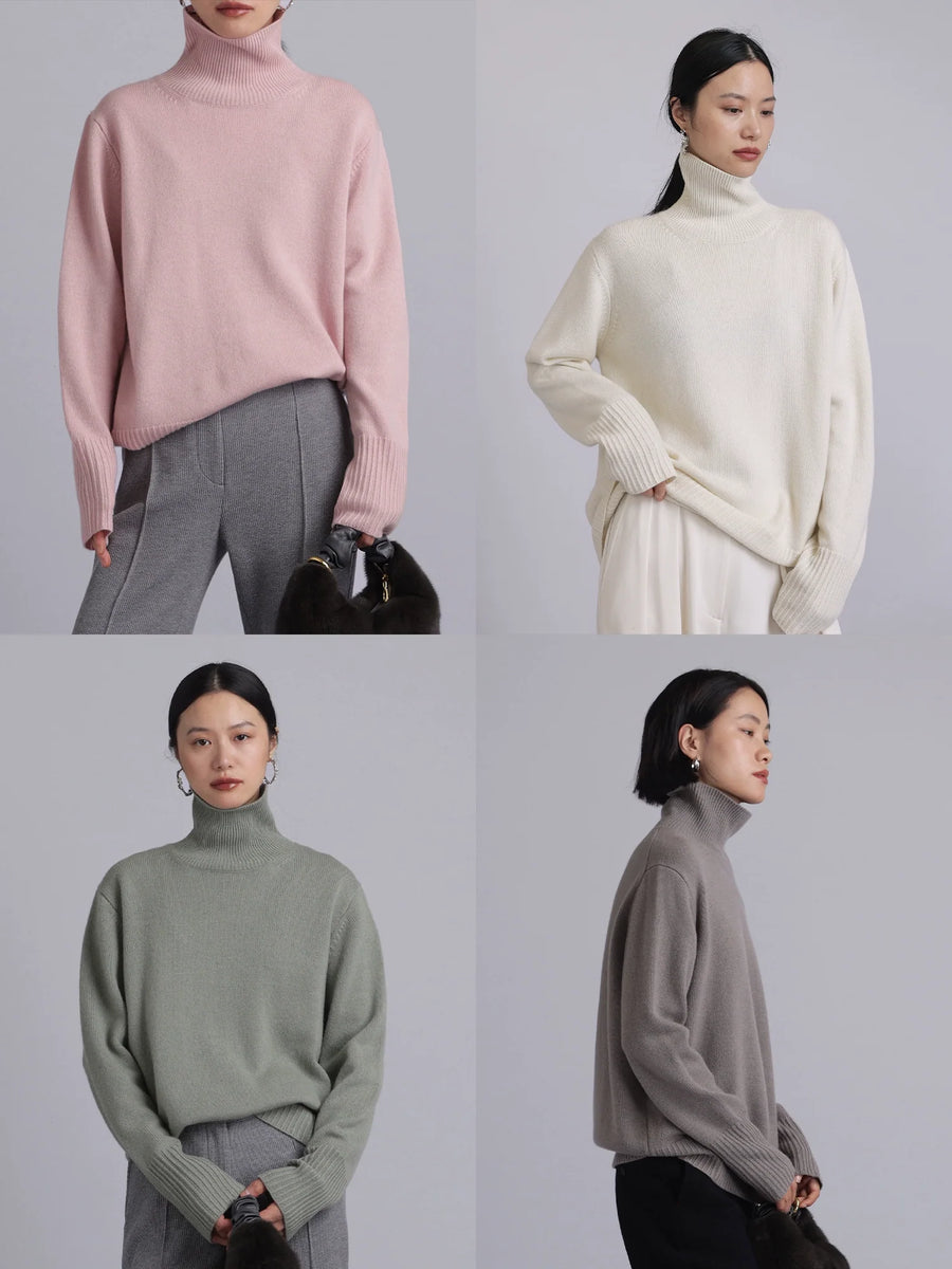 Cashmere Turtleneck Sweater