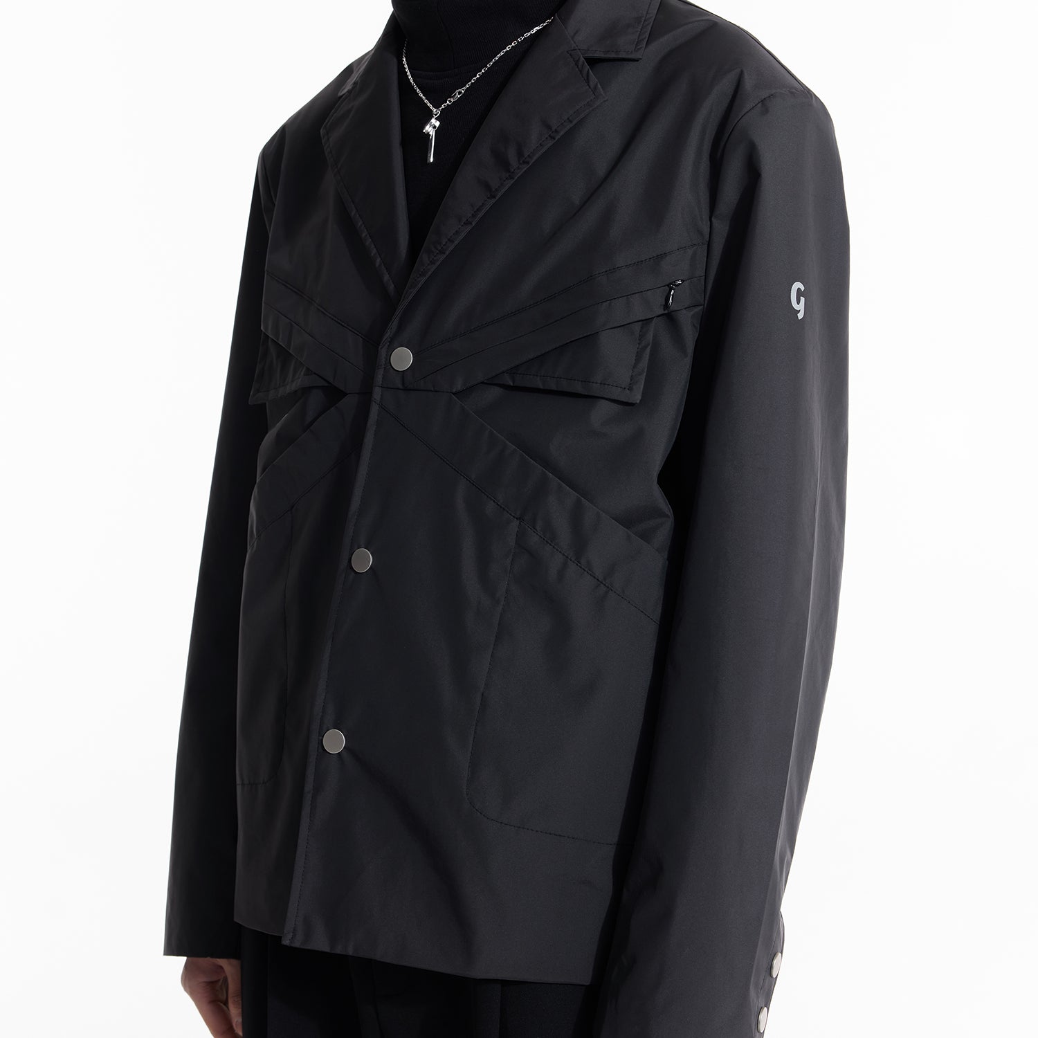 Men's Casual Deconstruction Outdoor Jacket Versatile & Loose