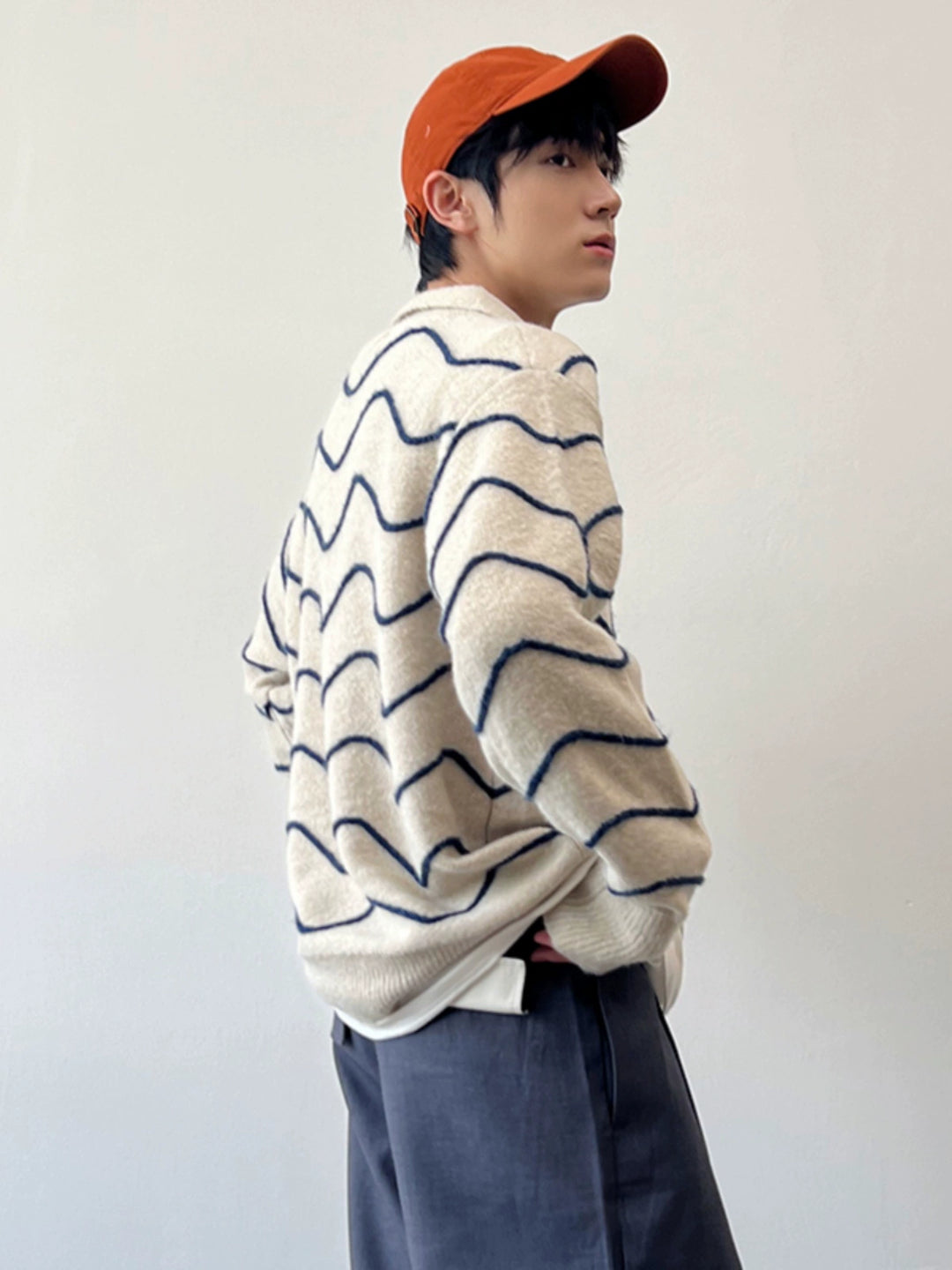 Lapel Polo Sweater