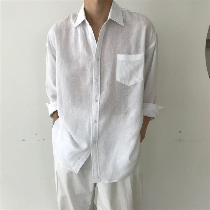 Cotton-Linen Long Sleeve