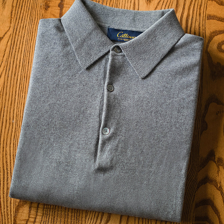 Cashmere Cotton Polo