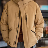 Warm Hooded Winter Jacket for Men