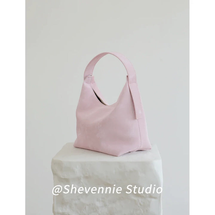 Silk Finish Leather Tote