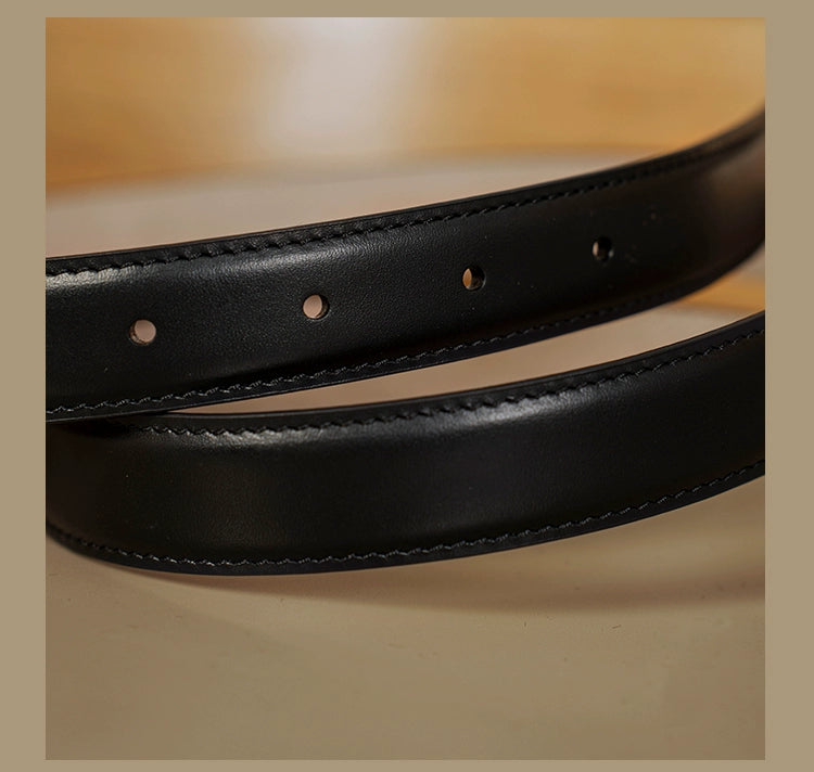 Leather Pin Buckle Belt