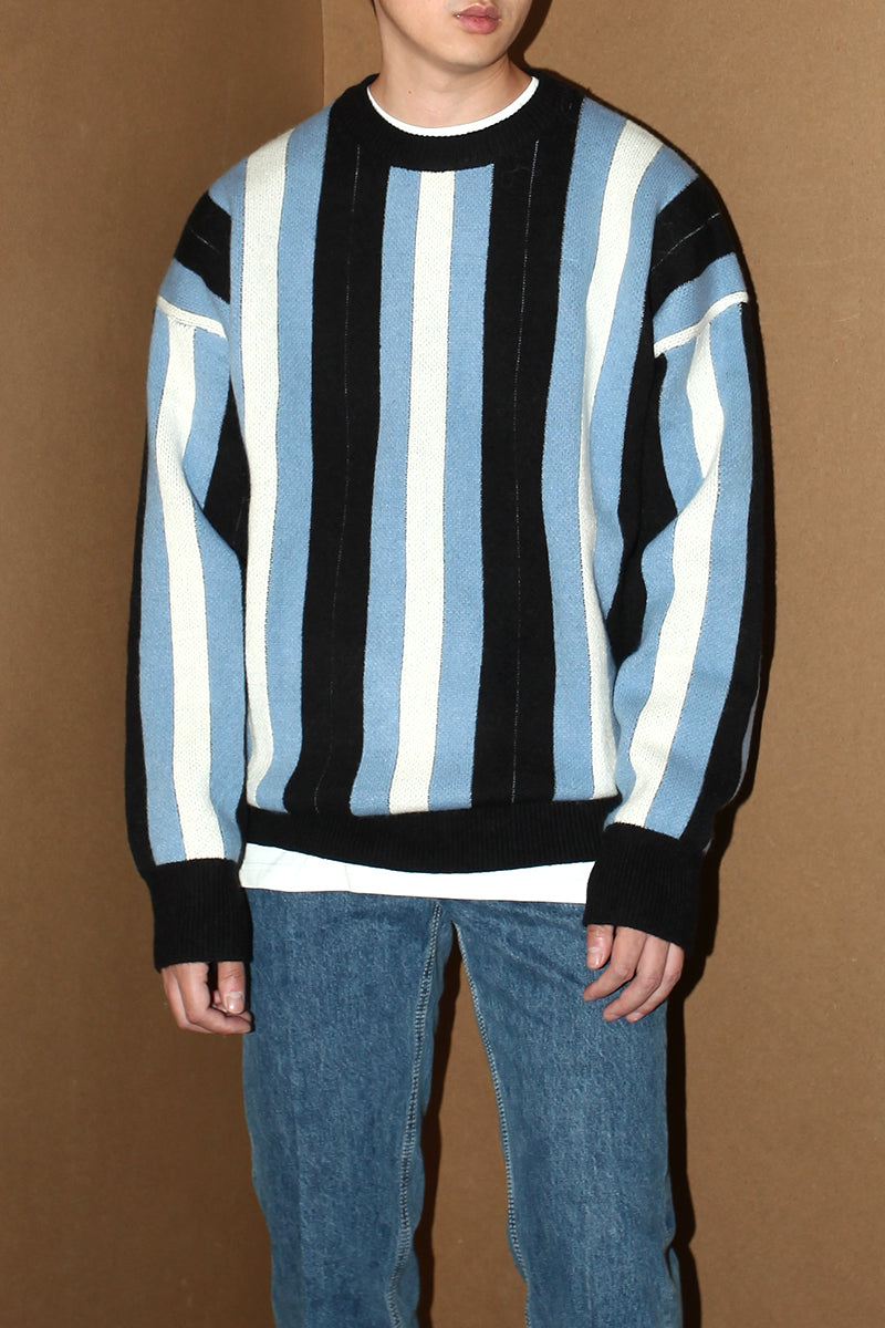 Vertical Striped Pullover