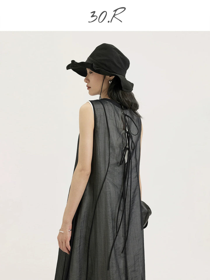 Layered Gauze Dress