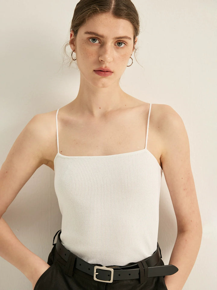 Silk Cotton Knitted Camisole