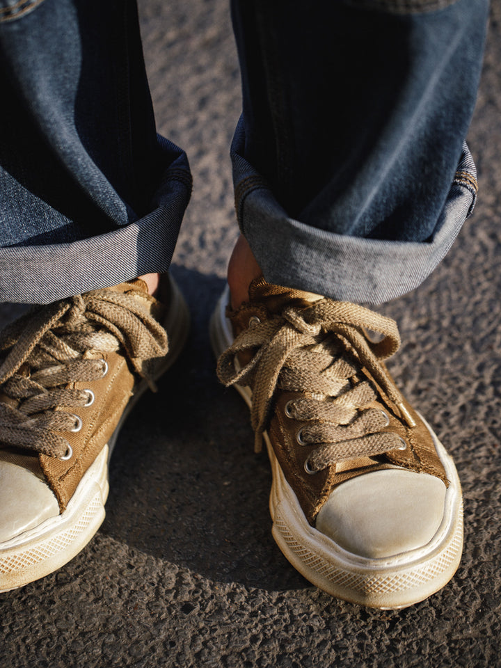 Indigo Canvas Shoes