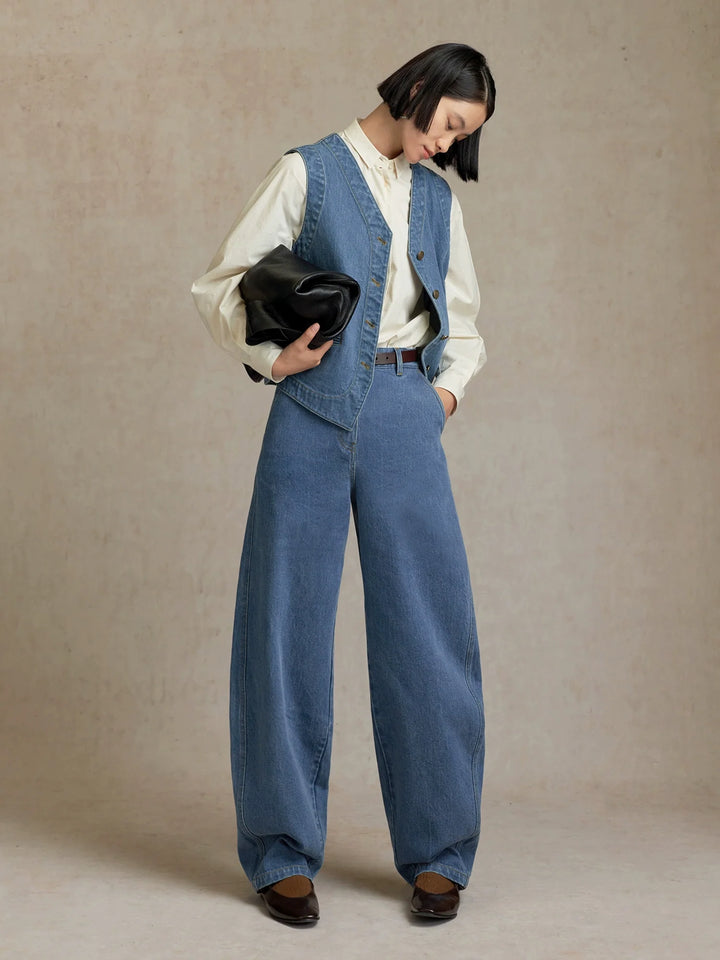 Roman Blue Denim Pants