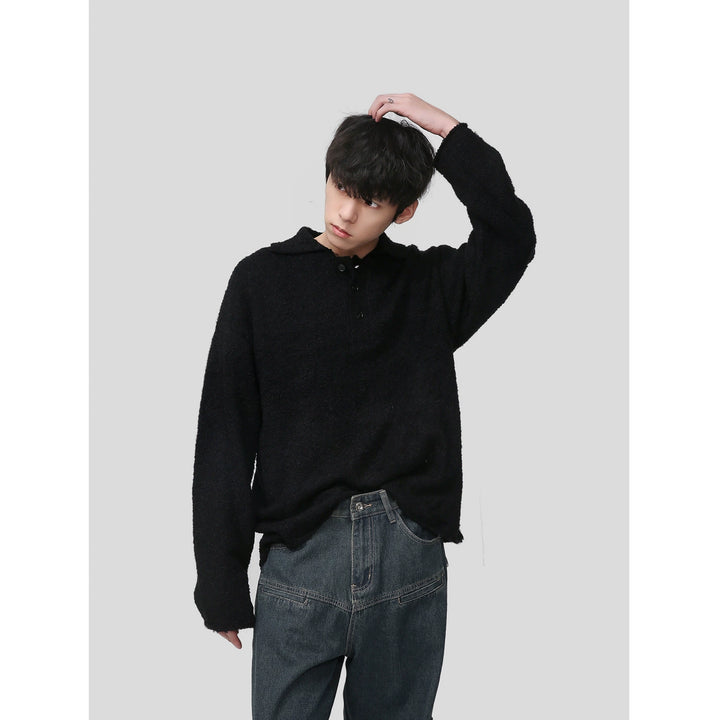 Korean Style Solid Color Sweater