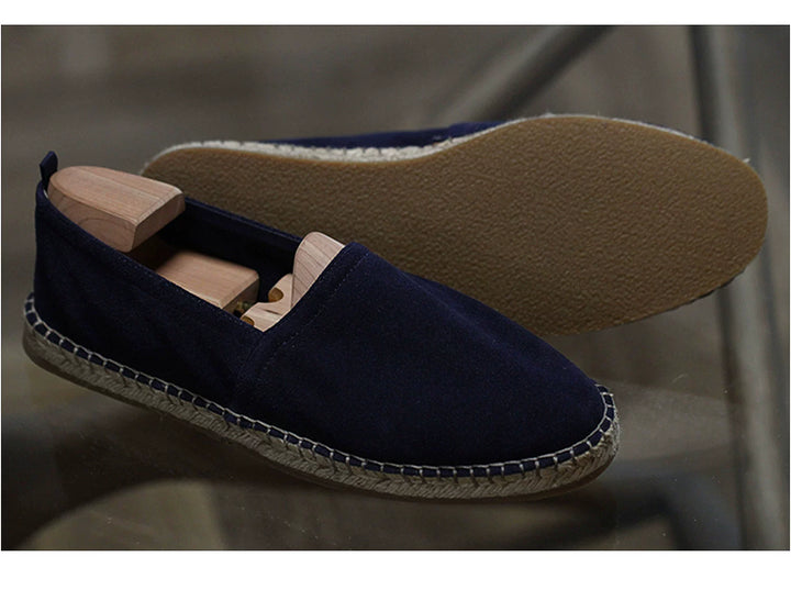 Yizhi Suede Fisherman Loafers