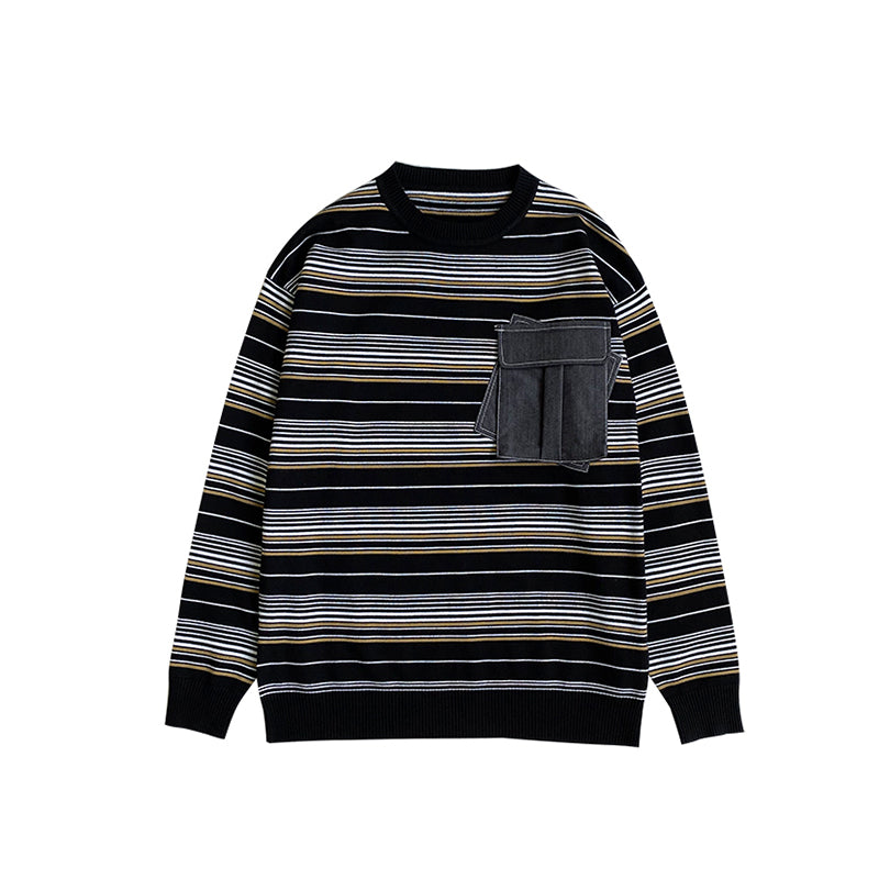 Korean Striped Sweater