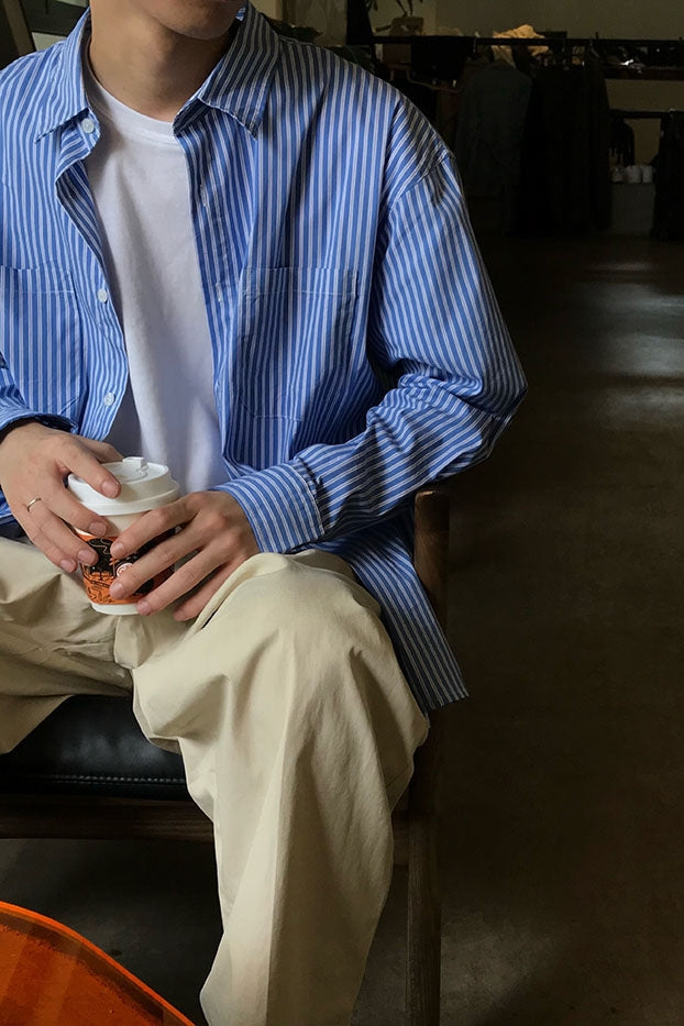 Japanese Striped Shirt