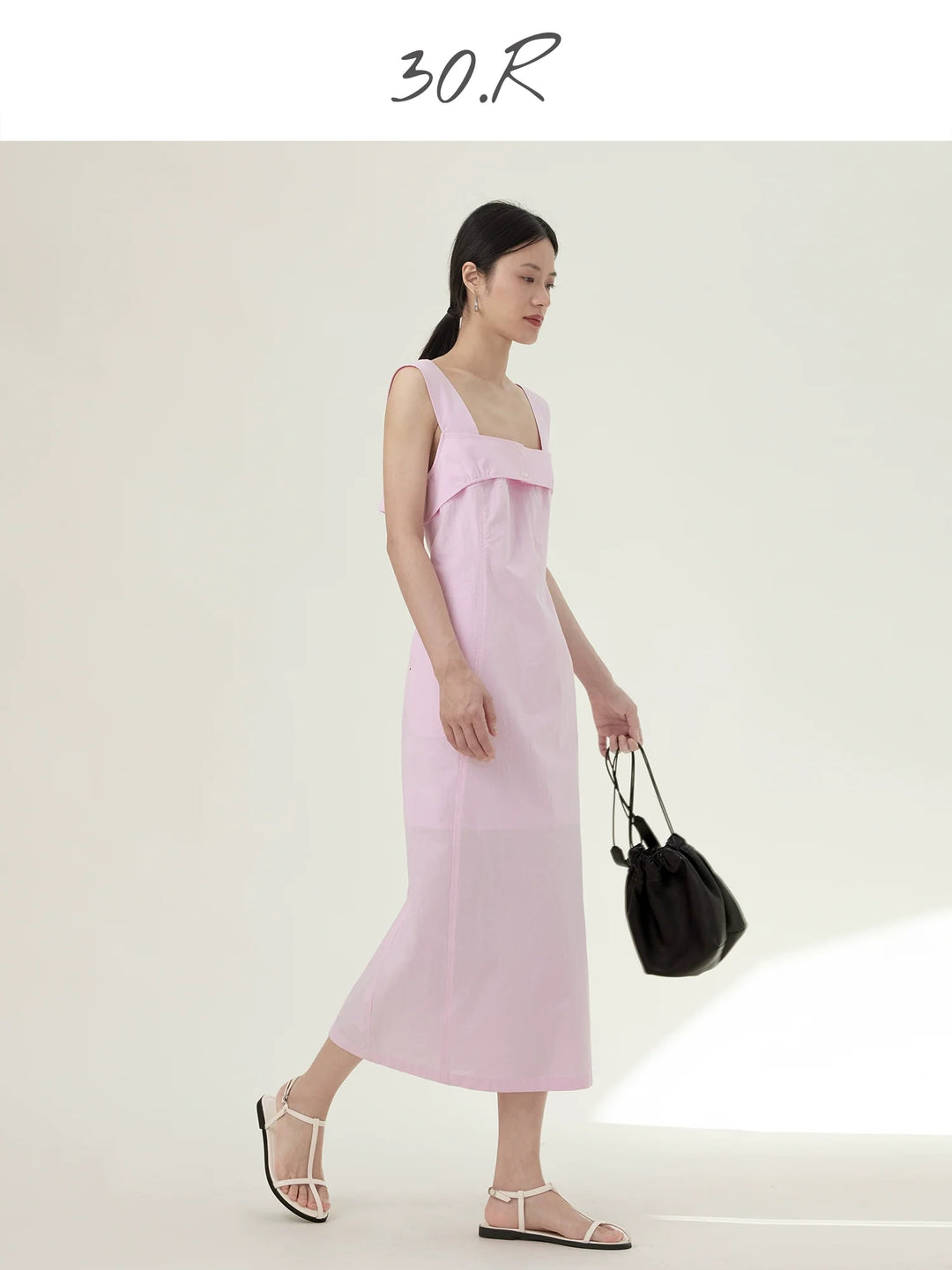 Pima Cotton Midi Dress