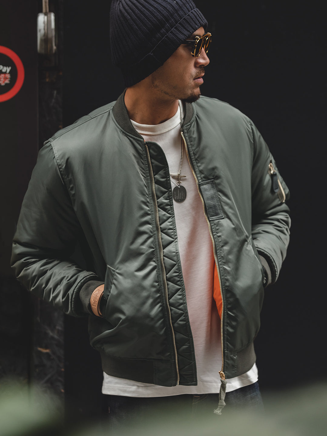 Padded Pilot Jacket