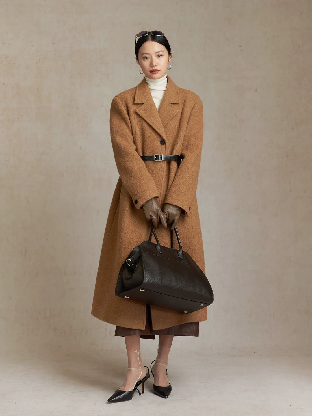 Wool A-line Coat