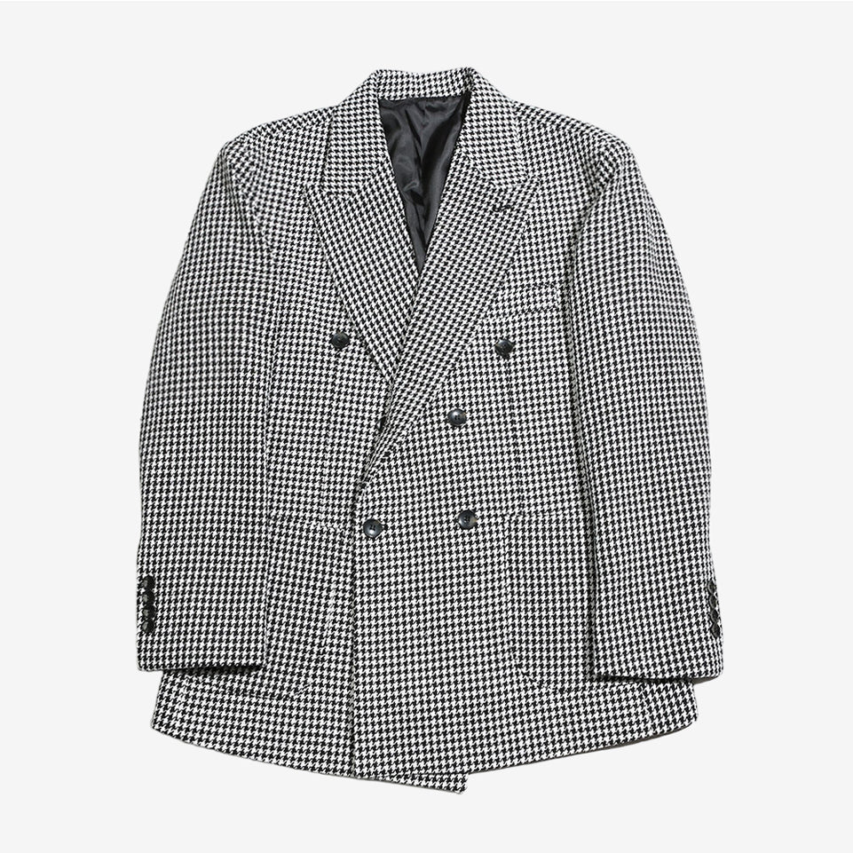 Double-Breasted Tweed Suit