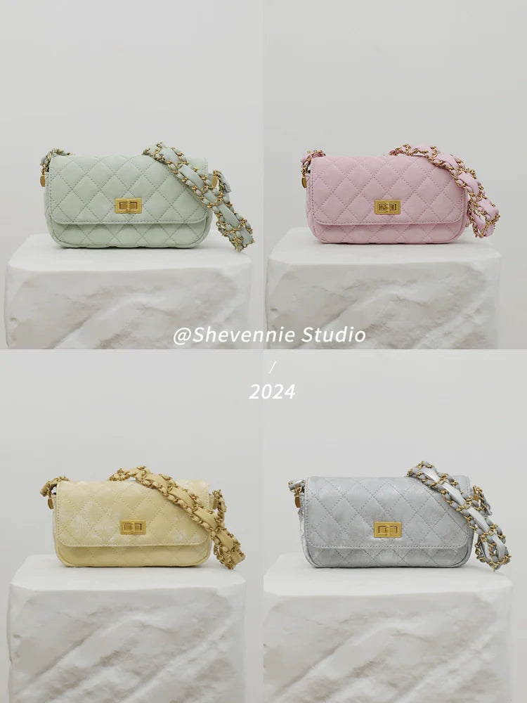 Silk Chain Mini Shoulder Bag