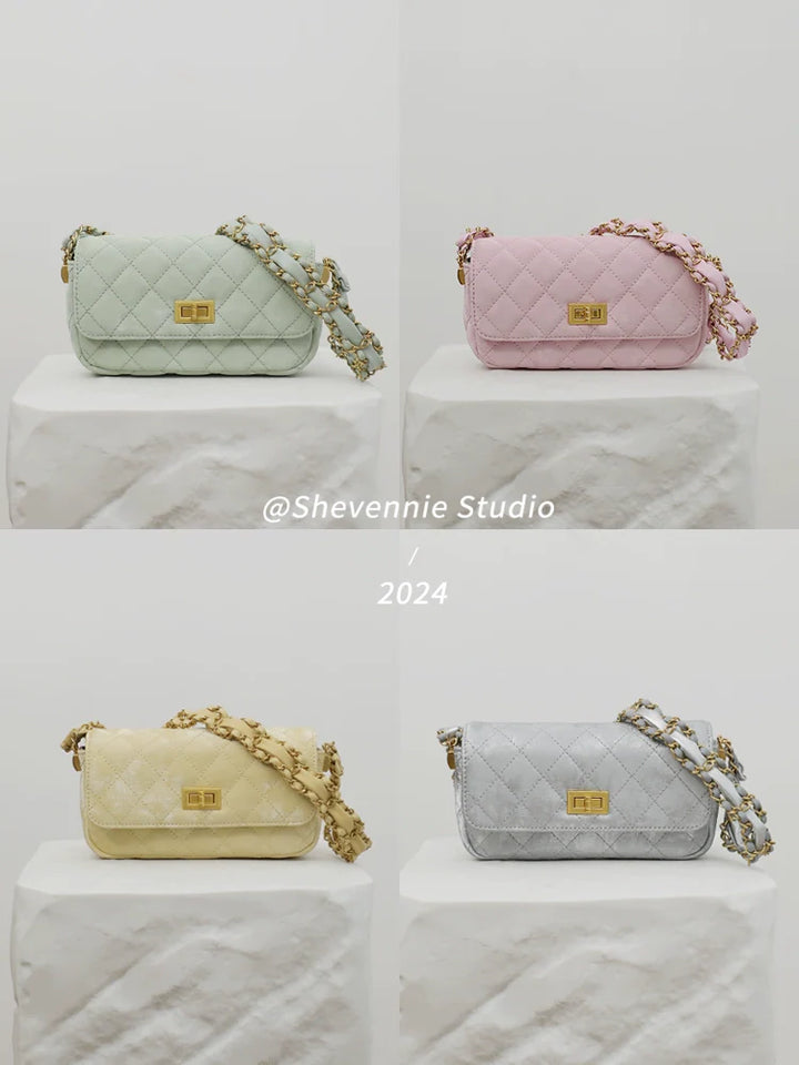 Silk Chain Mini Shoulder Bag