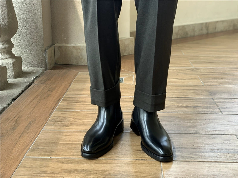 Yizhi Vintage Chelsea Boots