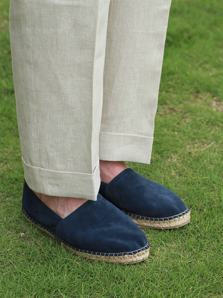 Yizhi Suede Fisherman Loafers