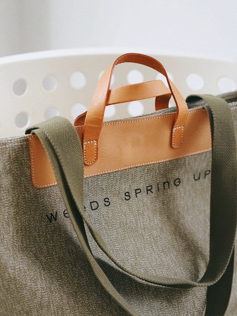 Canvas Commute Tote