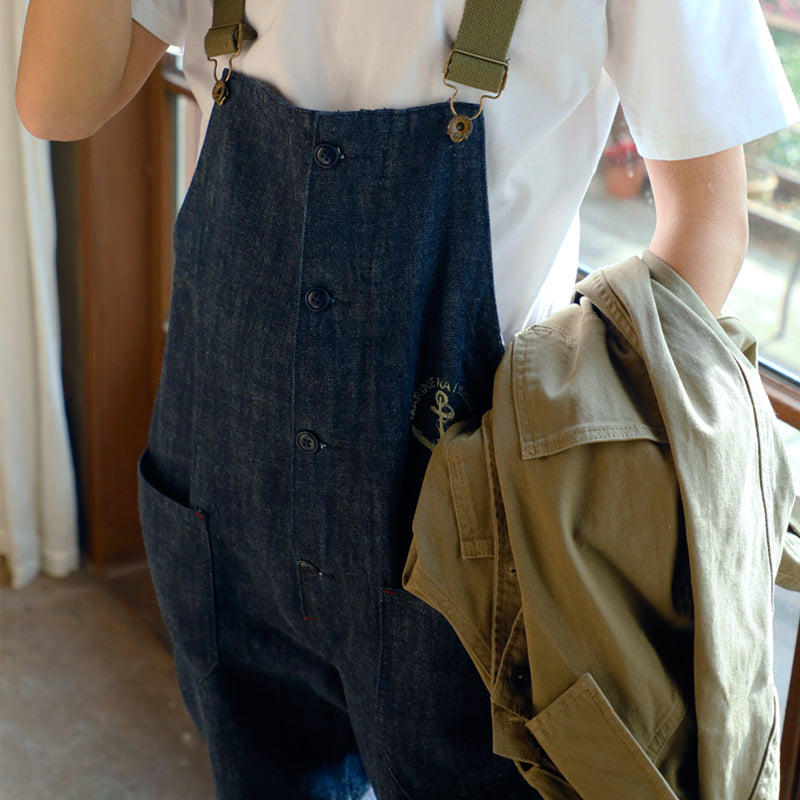 Denim Suspenders