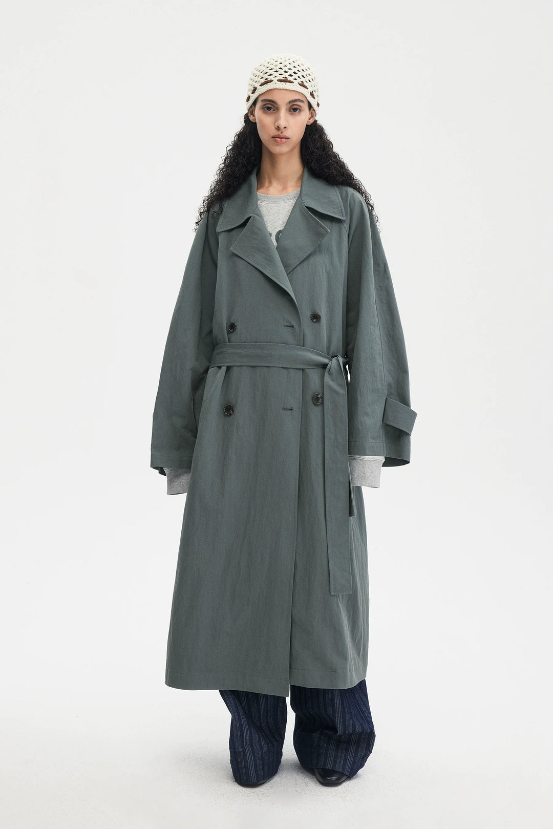 Rosemary Blue Trench