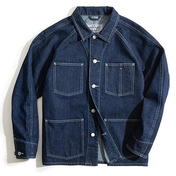 Retro Denim Hunting Jacket