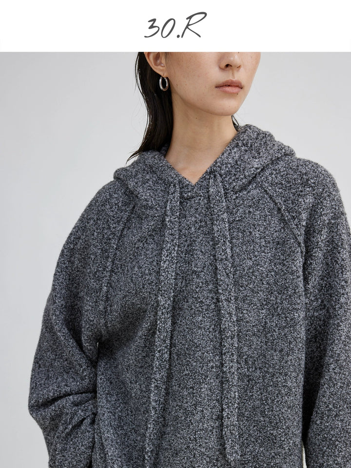 Yak Wool Hooded Sweater