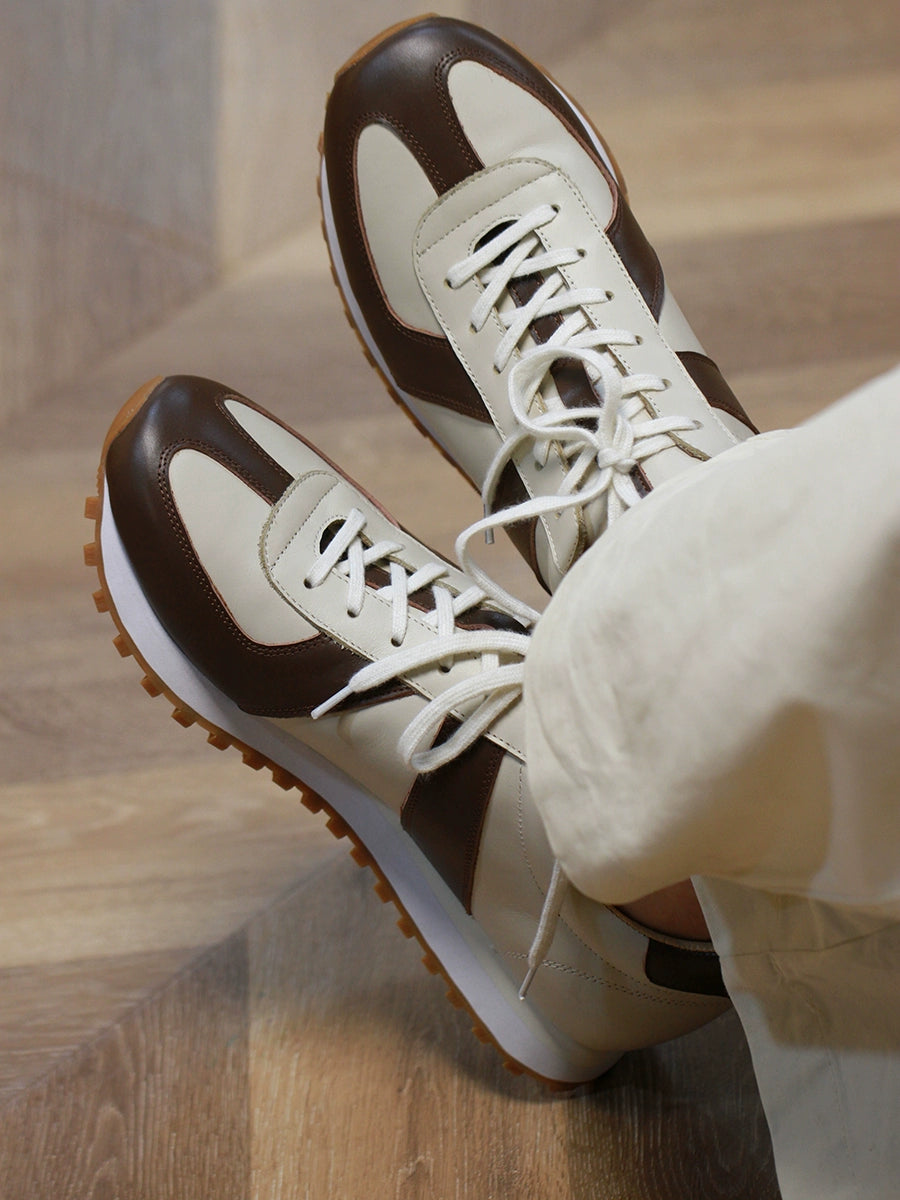 Yizhi Cowhide Trainers