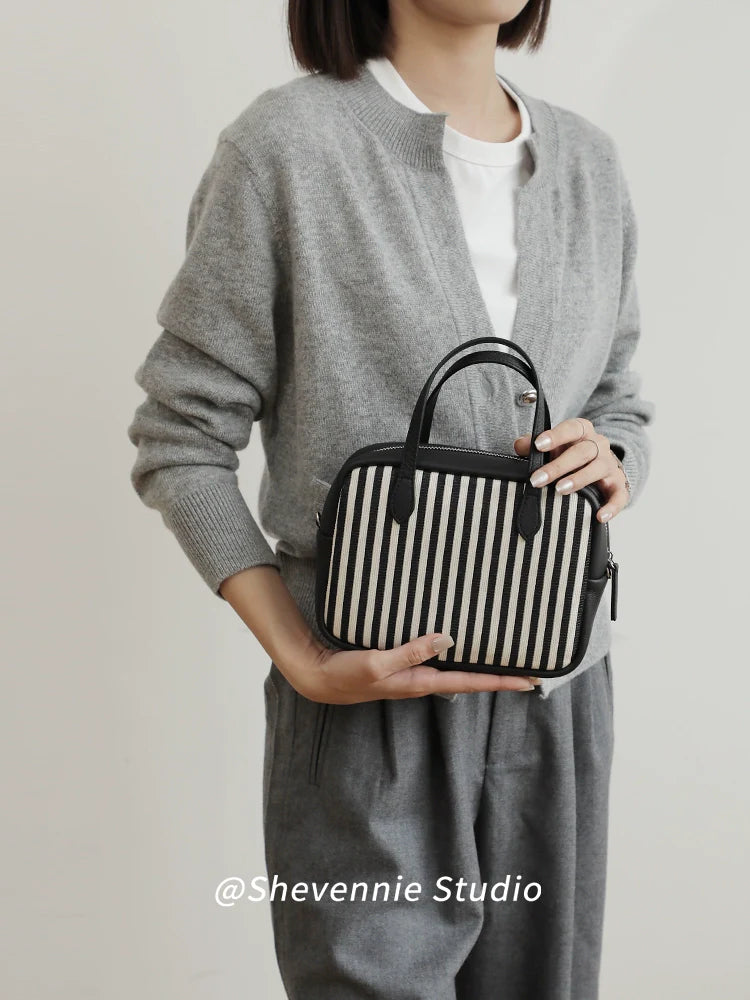 Woven Boston Carryall