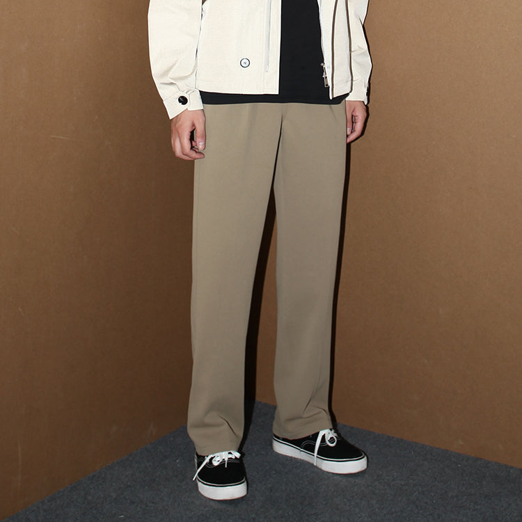 Technical Fabric Casual Trousers