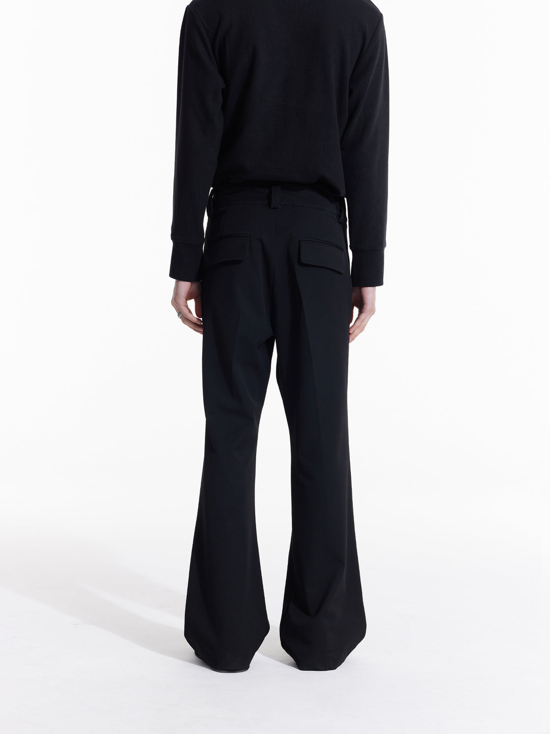 Flared Lightweight Trousers