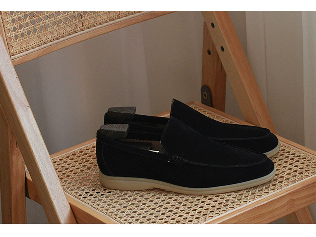 Yizhi Suede Loafers