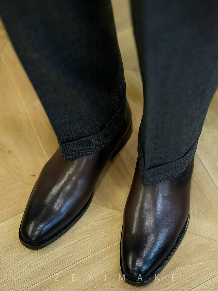 Yizhi Vintage Chelsea Boots