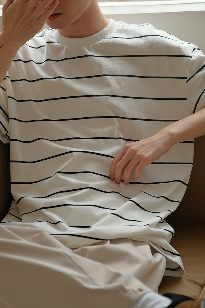 Striped Cotton T-Shirt