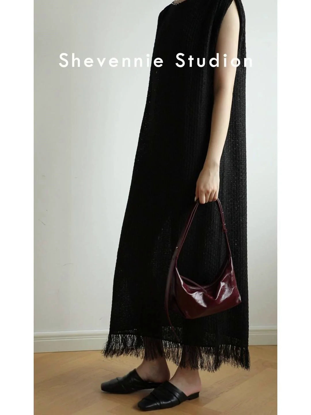 Shevennie Leather Dumpling Bag