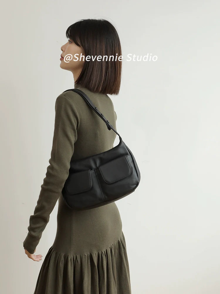 Leather Commuter Tote