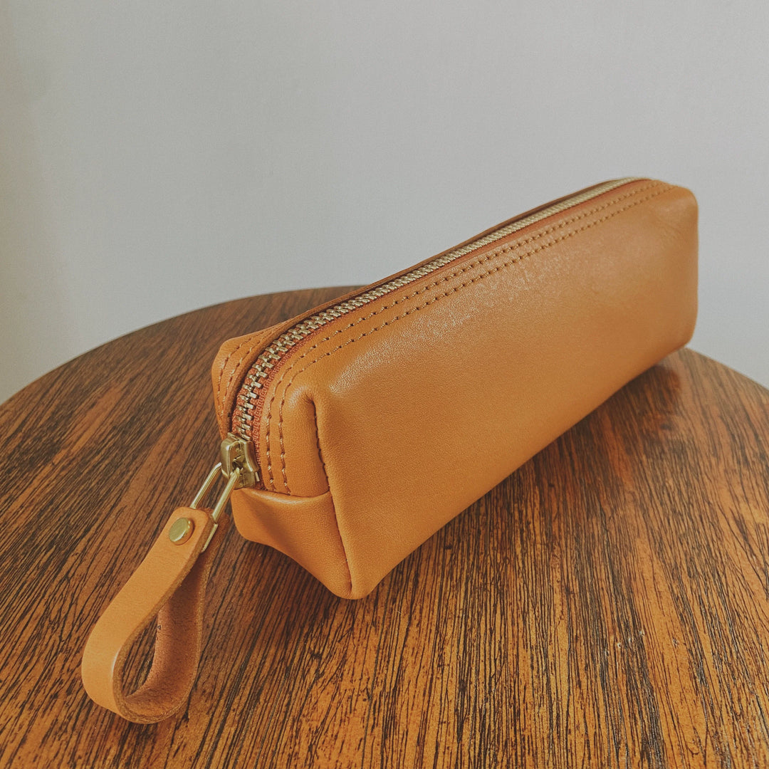 Leather Essentials Pouch