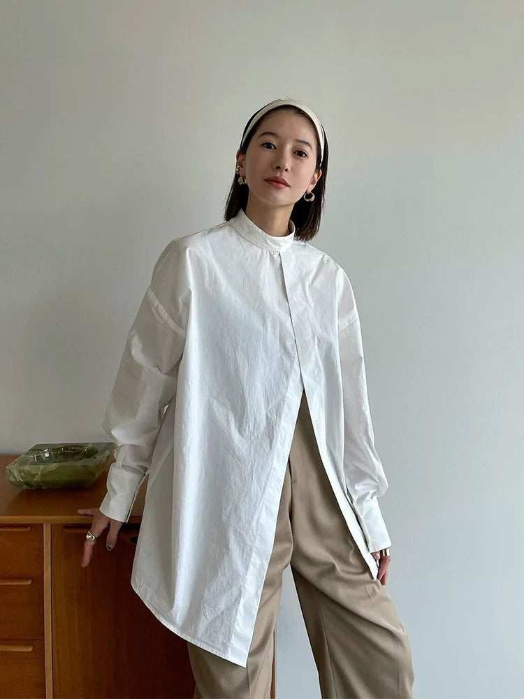 Ena Reversible Cotton Shirt