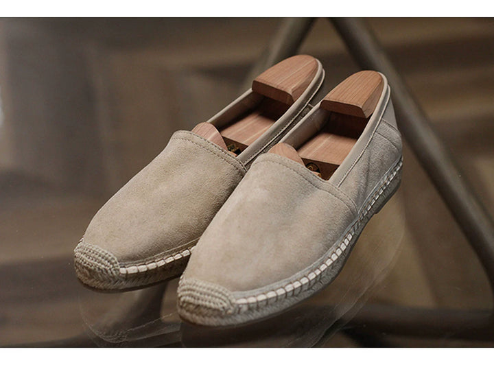 Yizhi Suede Fisherman Loafers