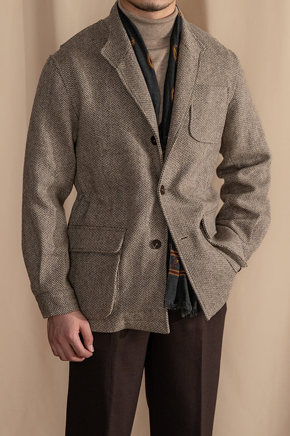 Loose Tweed Jacket