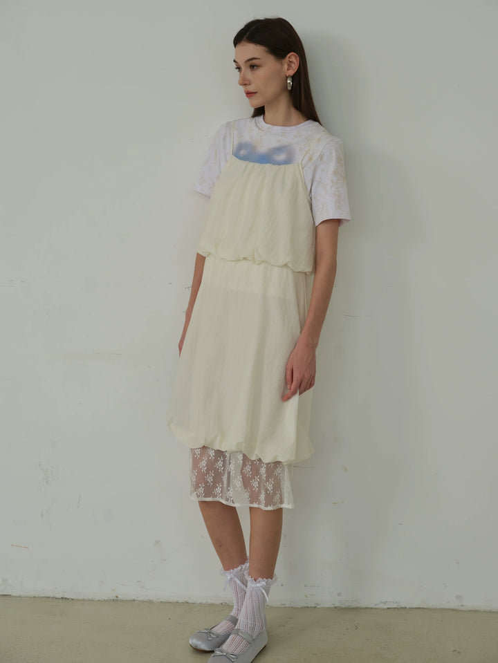 Lyocell Lace Suspender Dress