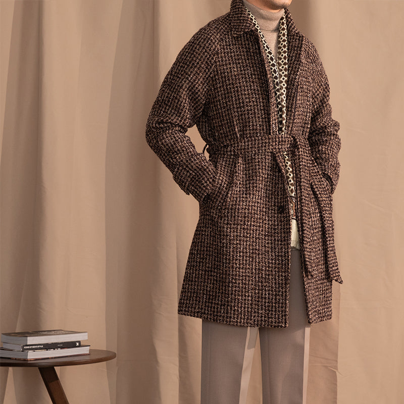 Handsome Houndstooth Coat