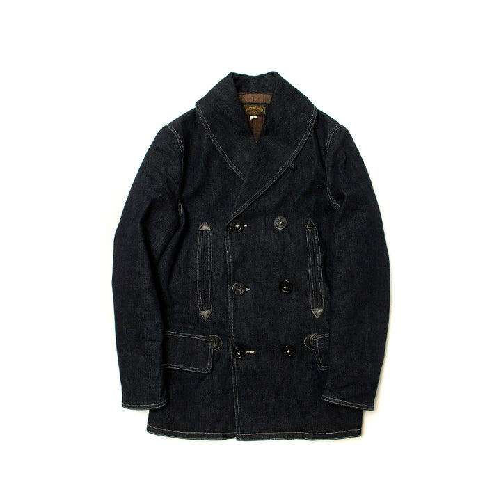 Wool Denim Coat