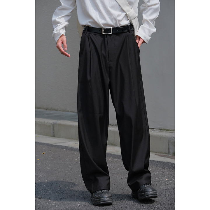 Retro Straight Trousers